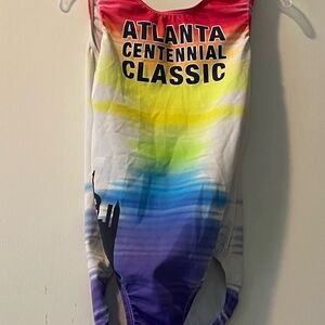 Atlanta Centennial Classic Rainbow Gradient Leotard